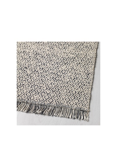 Ikea Rorkar Halı 80 X 150 Cm Siyah - Bej