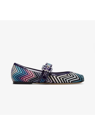 Missoni Kadın Mavi Günlük Yün Ayakkabımw44 045