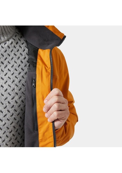 Helly Hansen Crew Mıdlayer Polarlı Mont 2-11532 Mustard