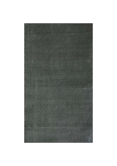 Koyu Gri Mikro Polyester Kaymaz Taban Shaggy Halı, 100 X 100 Açık Indigo