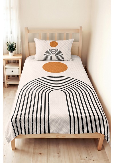 Geometrik Bohem Bej Genç Odası Tek Kişilik Pike Takımı-siyah Çizgili 160x220cm Kapitone Yatak Örtüsü Kremamsı Sazlık Masalı Geometrik Bohem Bej Genç Odası Tek Kişilik Pike Takımı-siyah Çizgili 160x220cm Kapitone Yatak Örtüsü Kremamsı Sazlık Masalı