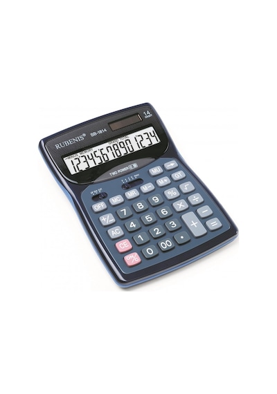 Rubenis SB-1814 Hafızalı Masaüstü 14 Hane Hesap Makinesi