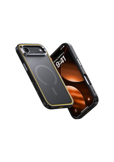 Aohi The Future Apple iPhone 17 Air Kılıfı, Magsafe Uyumlu Telefon Kılıfı, Siyah
