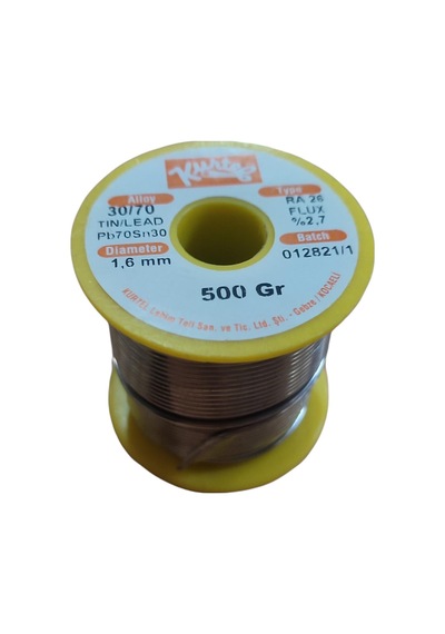 Lehim Teli 30/70 1.6 Mm 500 Gr