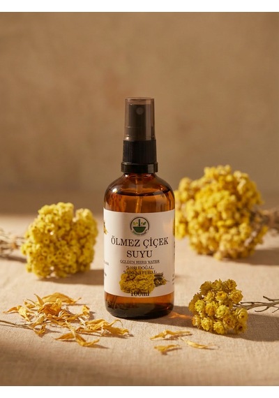 Ölmez Çiçek Suyu Ölmez Çiçek Hidrosolü Helichrysum İtalicum Tonik 100 Ml