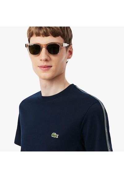 Lacoste Th0888-166 Erkek Tişört Lacivert