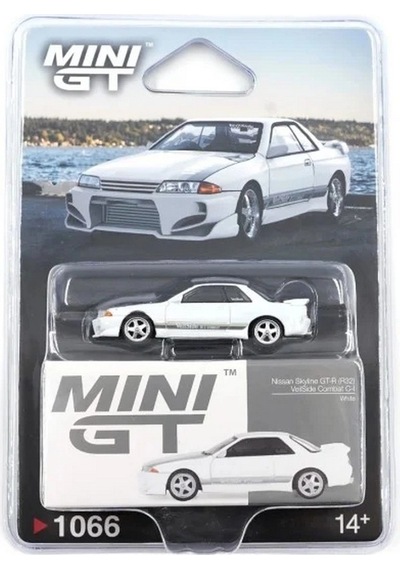 Mini Gt 1/64 Nissan Skyline Gt R R32 Veilside Combat White Blister Paket