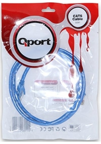 Qport Q-Cat1 1M Cat6 Kablo