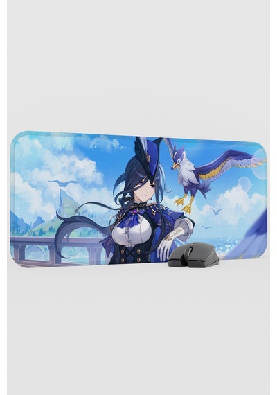 Clorinde Genshin Impact Anime Gacha V5 - 70x30 Xl Gaming Mouse Pad Fare Altlığı