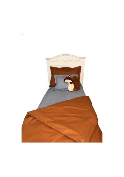 Country Pötikare Detaylı Tek Kişilik Nevresim Seti 4 Parça 160 X 220 Cm Çok Renkli