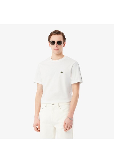 Lacoste Th0888-70v Erkek Tişört Beyaz