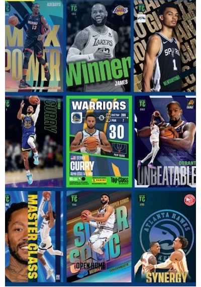 Panini Nba Top Class 2024 Koleksiyonluk Basketbolcu Kartları + 48 Paket 384 Adet Kart
