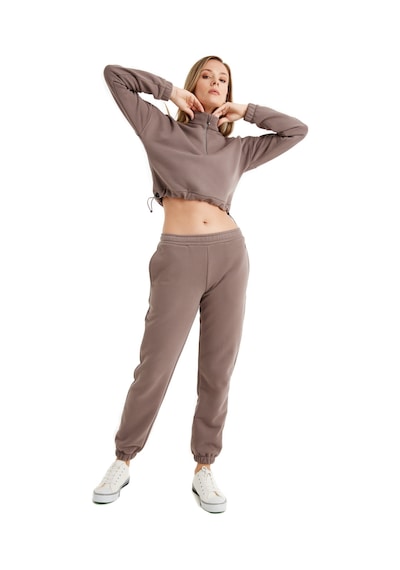 Kadın Sweatshirt 60462 - Vizon Vizon