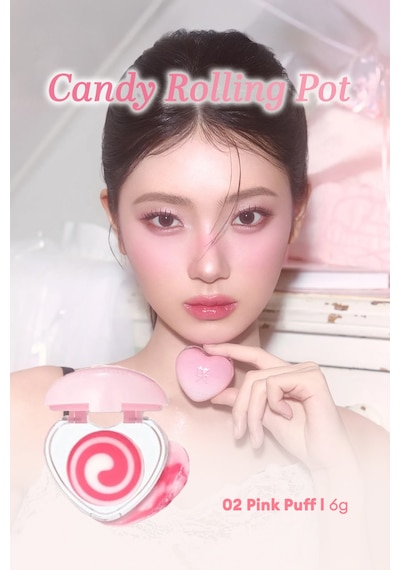 Dasique Candy Rolling Pot 02 Pink Puff