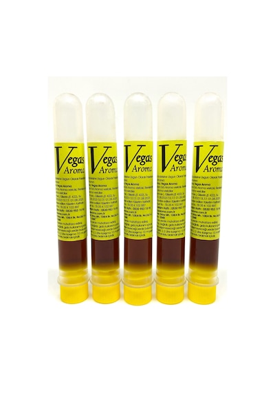 Vegas Aroma Altın Seri Rakı Kiti Anason Yağı Hazır Karışım 5 x 10 ML