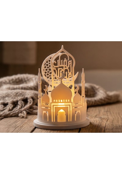 Dekoratif Ramazan Feneri - Şık İftar Sofrası Aksesuarı
