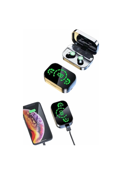 Astraltech Kablosuz Bluetooth Kulaklık Çift Telefon Destekli Su Geçirmez
