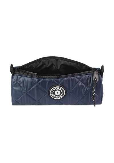 Jacbag Prime Soft-kapitone Üçgen Kalemkutu Prime Soft-lacivert renkli