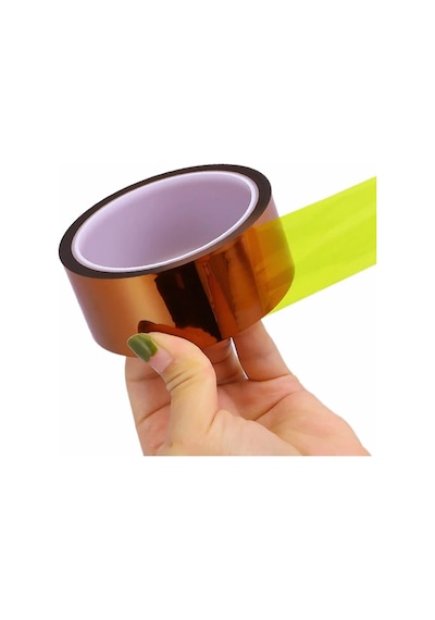 Kapton Bant 30mm X 30 Metre Yüksek Düşük Sıcaklık -73c 260c Termal Isıya Dayanıklı Güçlü Yalıtım