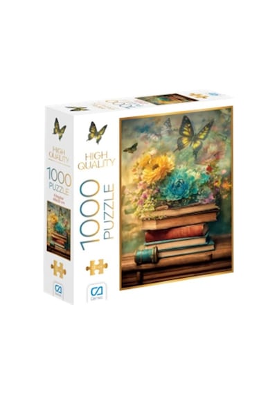 Kitaplar Puzzle 1000