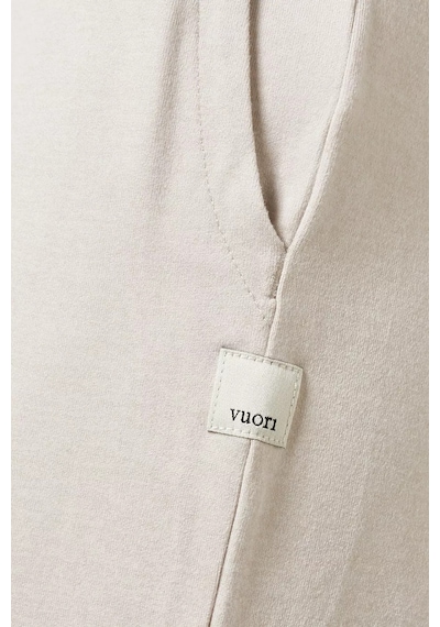 Vuori Dreamknit Halo Essential Geniş Paça Pantolon, Yumuşak & Rahat, Günlük Kullanım Beyaz
