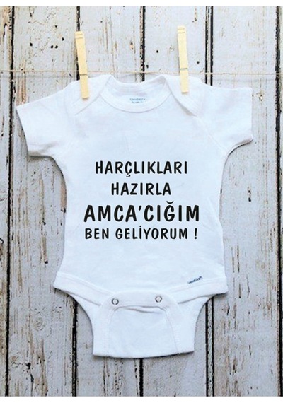 Tuğbababy Baby Amcaya Özel Zıbın Kız Erkek (533427541) Beyaz
