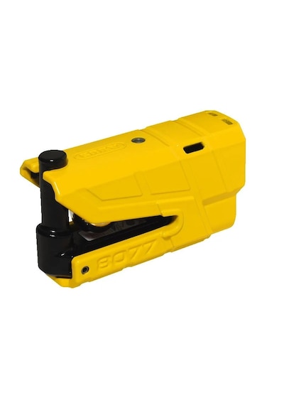 Abus 8077 Granit Detecto X-plus Alarmlı Disk Kilidi Sarı