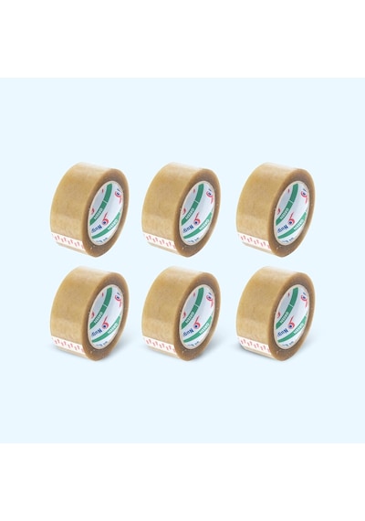 45 Mm X 100 Mt Solvent Akrilik Koli Bandı 6 Adet