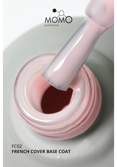 Momo Professional French Cover Rubber Base Coat Fc02 10 Ml