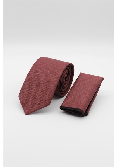 İmza Kırmızı Desenli 6 Cm Kravat 1090260110