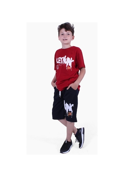 Fyk Kids 3'lü Nuk Dg-zoone-vintage Yazı Detaylı Erkek Çocuk Yazlık Takım Çok Renkli Fyk Kids 3'lü Nuk Dg-zoone-vintage Yazı Detaylı Erkek Çocuk Yazlık Takım Çok Renkli