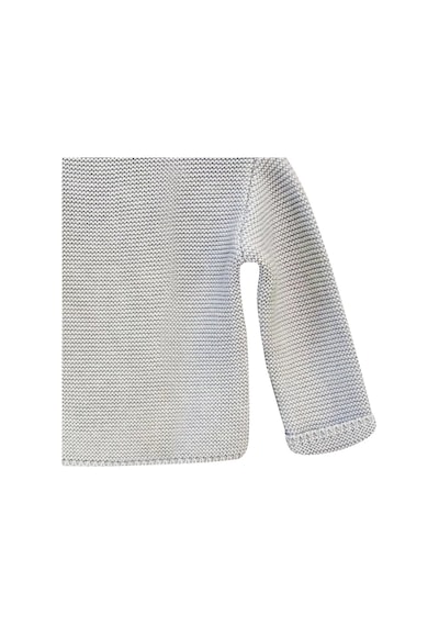 Melonika Basic Bebe Ceket Grey Melange Çok Renkli