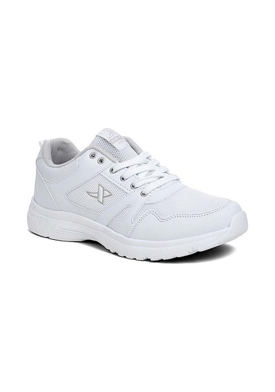 Xstep 020 Unisex Fileli Günlük Hafif Spor Ayakkabı Beyaz