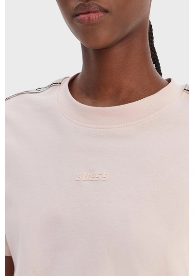 Guess Bayan T Shirt V3rı08 I3z14 G67b Pembe Pembe