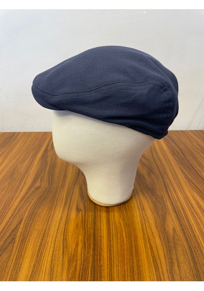 Hamze Peaky Blinders Tommy Shelby Spor Model Keten Kasket Şapka Lacivert