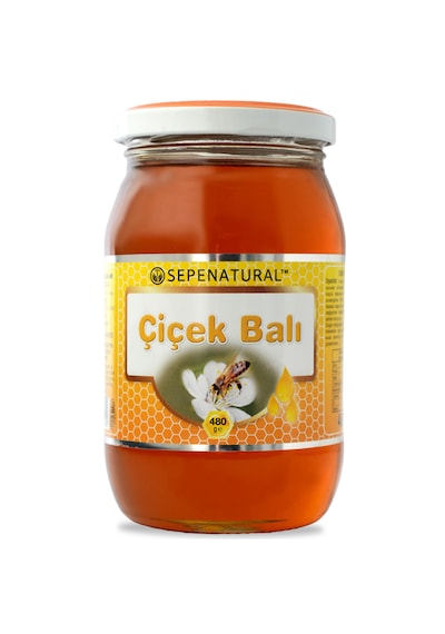 Sepe Natural Süzme Çiçek Balı 480 Gr Saf, Katkısız, Prolin