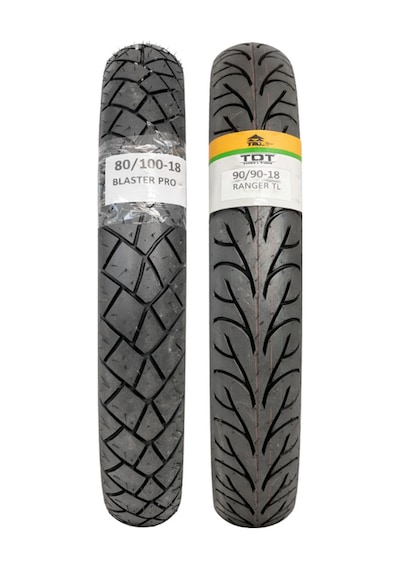 Honda Cbf 150 Motosiklet Lastiği 80/100-18 Tl Ve 90/90-18 Tl