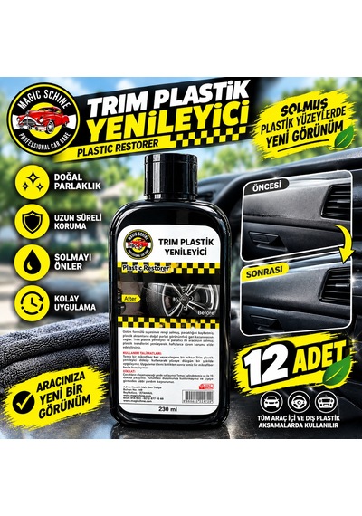 12'li Trim Plastik Parlatıcı 230 Ml
