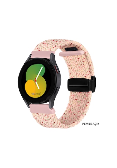 Novstrap Amazfit Gtr 3-gtr 3 Pro-gtr 2-gtr 2e-gtr 47mm Uyumlu Kordon 22mm Flexible Magnet Tokalı