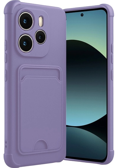 Xiaomi Redmi Note 14 4g Kelvin Kartvizitli Silikon - Lila