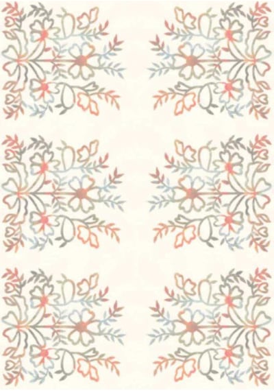 928k Artebella Soft Transfer  Koyu Zemin 23x34 cm