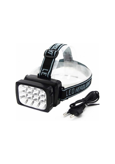 Hubrendy Çer 12 Ledli Güçlü Şarjlı Kafa Lambası Wt-064