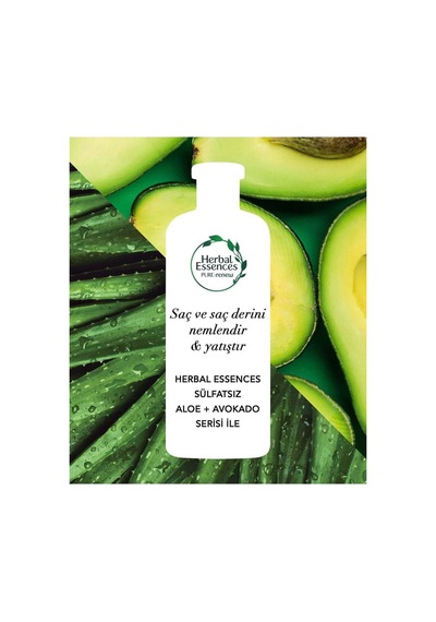Herbal Essences Sülfatsız Saç Bakım Yağı Aloe & Avokado 100 Ml