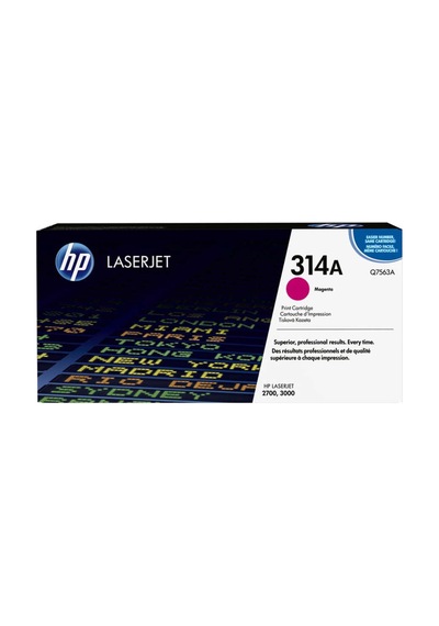 Hp Q7563a 314a Kırmızı  Toner
