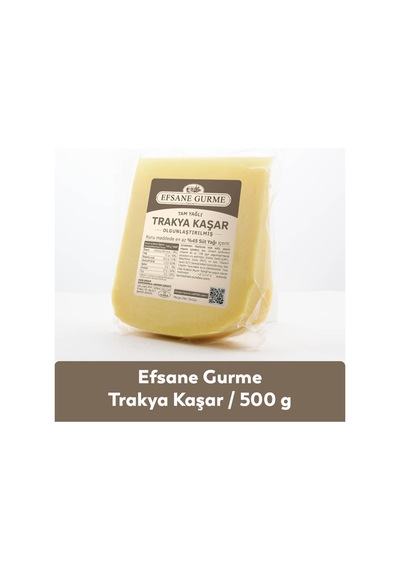 Efsane Gurme Trakya Kaşar 500 Gr