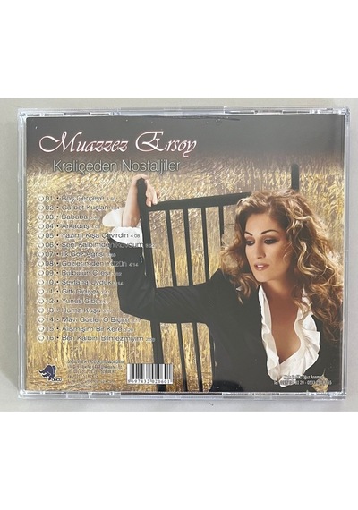Muazzez Ersoy Kraliçeden Nostaljiler Cd Orjnal Dönem Baskı Cd