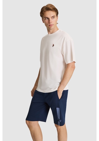 U.S. Polo Assn. U.s. Polo Assn. Erkek Krem Tişört Basic 50326993-vr071