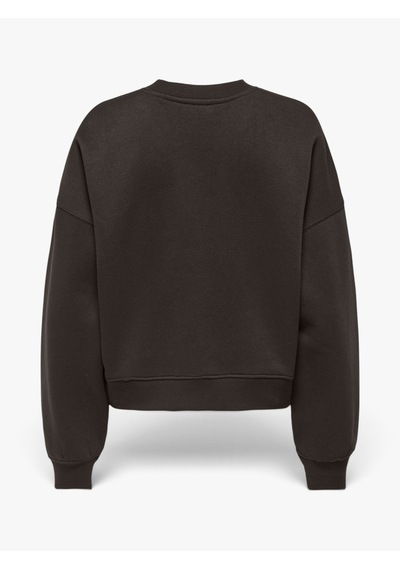 Only Onlbest L/s Crew Neck Swt Kadın Kahverengi - 15338727