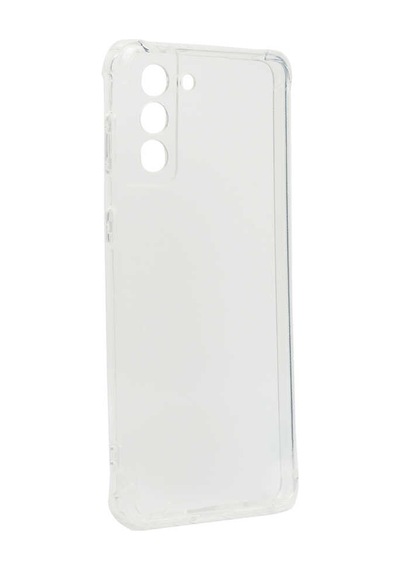 Galaxy Uyumlu S21 Plus Kılıf Tchs Kamera Korumalı Nitro Anti Shock Silikon - Renksiz Renksiz