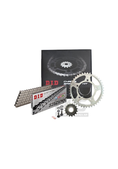 Did Zvm-x-Jt 2008-2012 Honda CBF 600 Uyumlu Zincir Dişli Set Çelik Renk